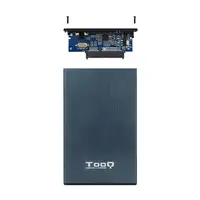 TooQ TQE-2527PB caja para disco duro externo Caja de disco duro (HDD) Negro, Marin