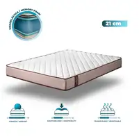 Colchón enrollado y espuma viscosa 150x190 CECOTEC