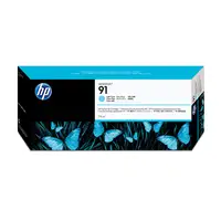 HP Cartucho de Tinta de pigmento DesignJet 91 cian claro de 775 ml