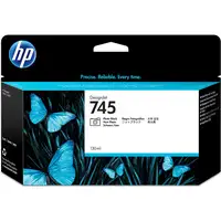 HP Cartucho de tinta DesignJet 745 negro fotográfico de 130 ml