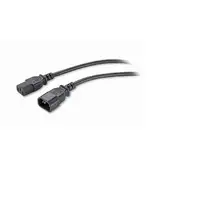 APC PWR Cord C13 - C14, 0.6 m Negro 0,61 m C13 acoplador C14 acoplador