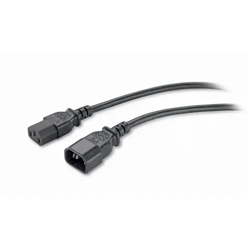 APC PWR Cord C13 - C14, 0.6 m Negro 0,6 m IEC C14 C14 acoplador