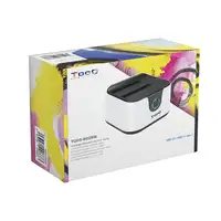 TooQ DOCK STATION SATA 2.5/3.5 A USB 3.0 CLONE OTB NEGRO-BLANCO