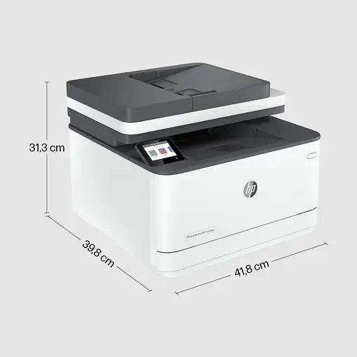 Impresora hp laser monocromo laserjet pro 3102fdw 33ppm duplex lan white