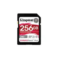 Kingston Technology Canvas React Plus 256 GB SDXC UHS-II Clase 10