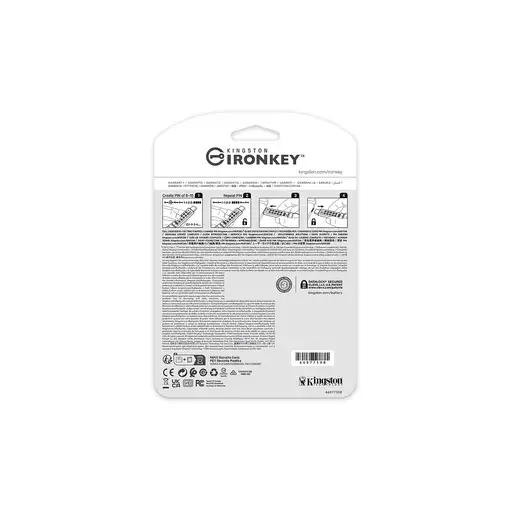 Kingston Technology IronKey Keypad 200C USB-C de 8 GB 200C, FIPS 140-3 nivel 3 (pe