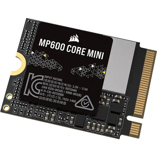 Corsair MP600 Mini 1 TB M.2 PCI Express 4.0 NVMe QLC 3D NAND Corsair MP600 Mini 1 TB M.2 PCI Express 4.0 NVMe QLC 3D NAND