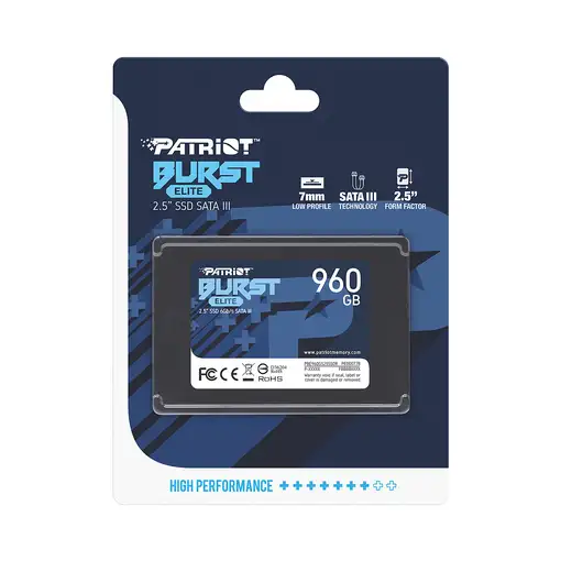 Patriot Memory Burst Elite 960 GB 2.5" Serial ATA III