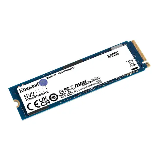 Kingston Technology NV2 500 GB M.2 PCI Express 4.0 NVMe 3D NAND