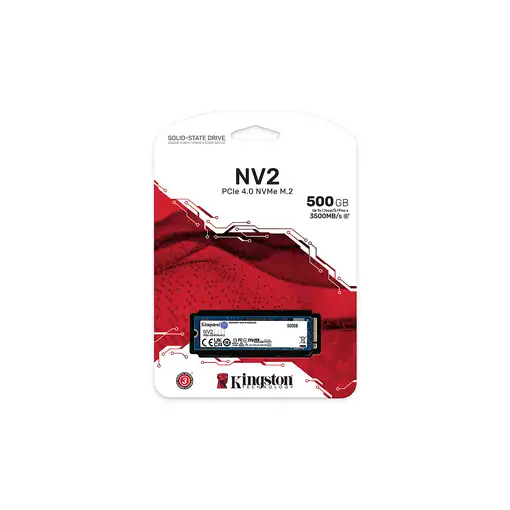 Kingston Technology NV2 500 GB M.2 PCI Express 4.0 NVMe 3D NAND