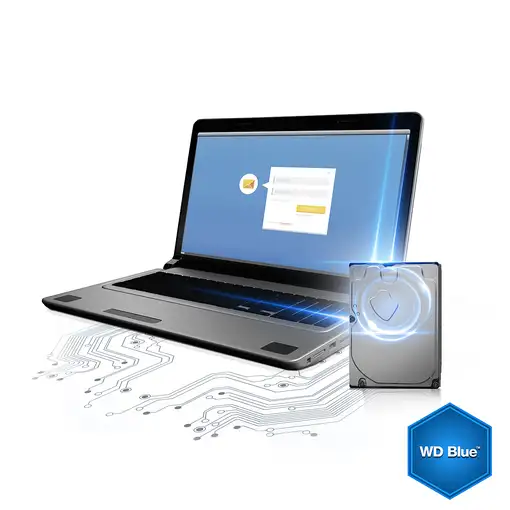 Western Digital Blue disco duro interno 1 TB 7200 RPM 64 MB 3.5" Serial ATA III