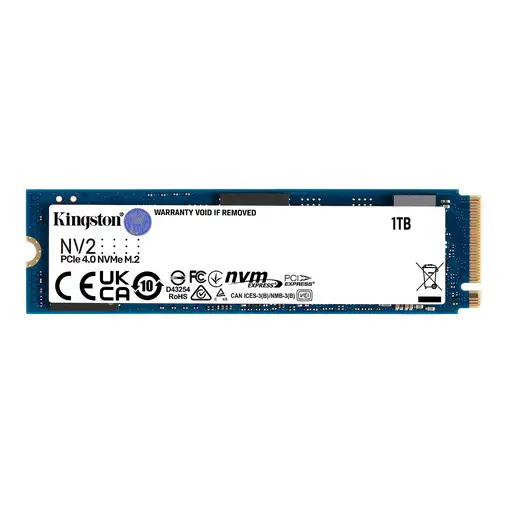Kingston Technology NV2 1 TB M.2 PCI Express 4.0 NVMe 3D NAND