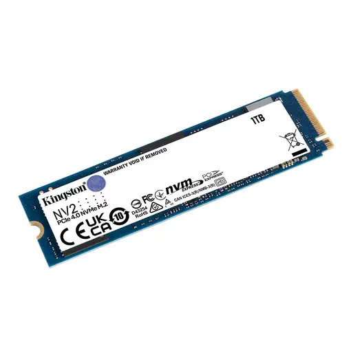 Kingston Technology NV2 1 TB M.2 PCI Express 4.0 NVMe 3D NAND