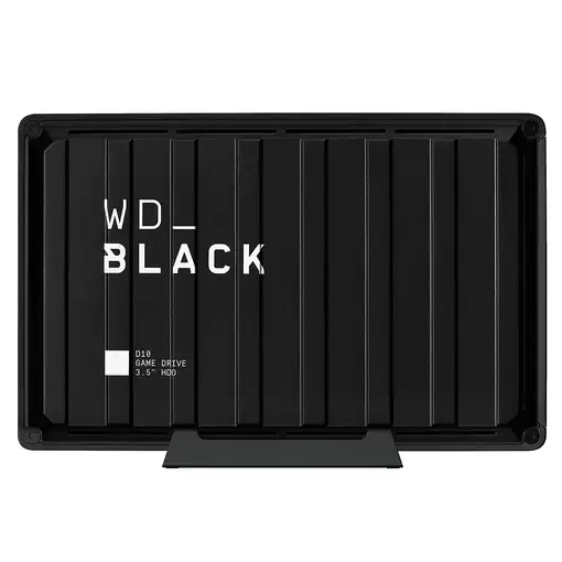 Western Digital D10 disco duro externo 8 TB 7200 RPM 3.2 Gen 2 (3.1 Gen 2) Negro,