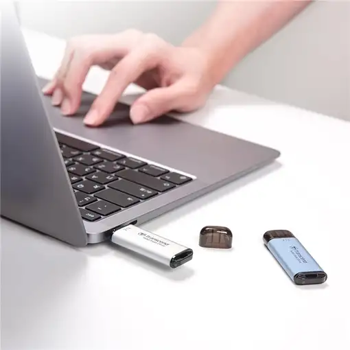 Transcend ESD300C 1 TB USB Tipo C Azul