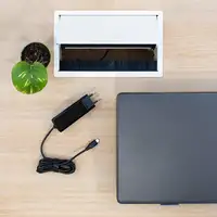 TooQ Cargador de portátil GAN USB-C PD 45W, Negro
