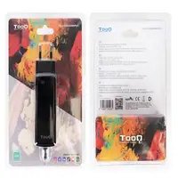 TooQ Cargador de portátil GAN USB-C PD 45W, Negro