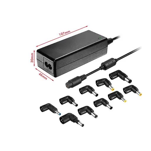 Leotec cargador universal para portátiles de 70W