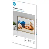 HP Papel fotográfico Advances, brillante, 250 g/m2, A3 (297 x 420 mm), 20 hojas