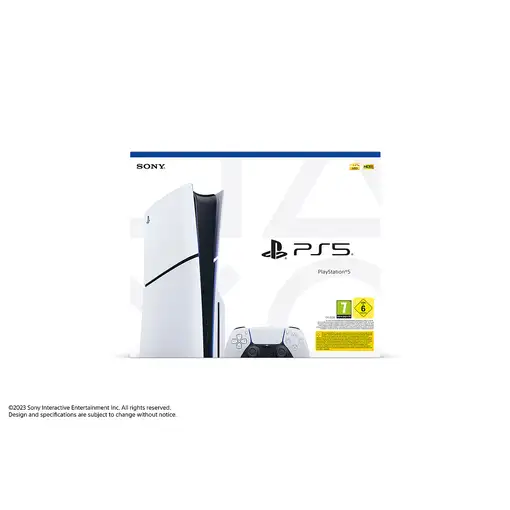 Sony Playstation 5 Slim 1,02 TB Wifi Negro, Blanco