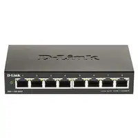 D-Link DGS-1100-08V2 Gestionado L2 Gigabit Ethernet (10/100/1000) Negro