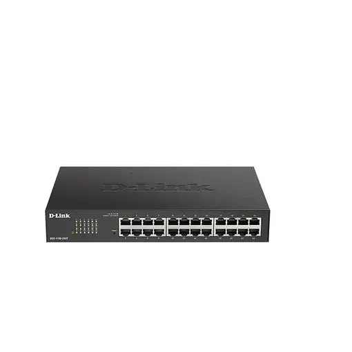 D-Link DGS-1100-24V2 switch Gestionado L2 Gigabit Ethernet (10/100/1000) 1U Negro