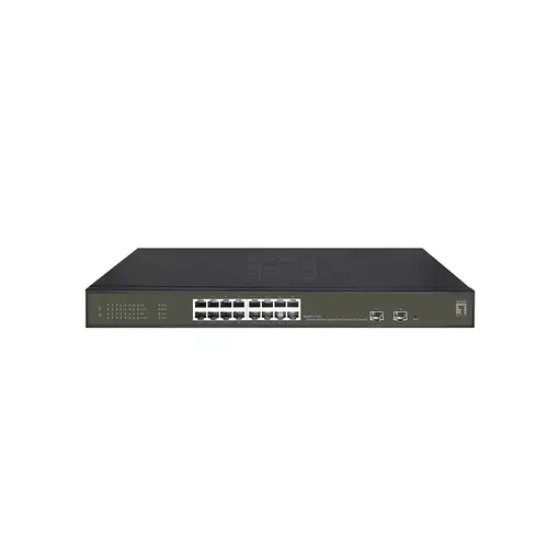 LevelOne GES-2118P switch Gestionado L2 Gigabit Ethernet (10/100/1000) Energía sob