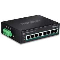 Trendnet TI-PE80 switch No administrado Fast Ethernet (10/100) Energía sobre Ether