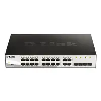 D-Link DGS-1210-20 Gestionado L2 Gigabit Ethernet (10/100/1000) 1U Negro