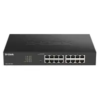 D-Link DGS-1100-16V2 switch Gestionado L2 Gigabit Ethernet (10/100/1000) Negro