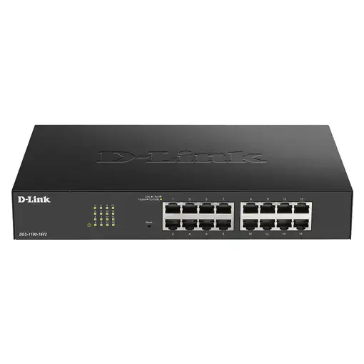 D-Link DGS-1100-16V2 switch Gestionado L2 Gigabit Ethernet (10/100/1000) Negro D-Link DGS-1100-16V2 switch Gestionado L2 Gigabit Ethernet (10/100/1000) Negro