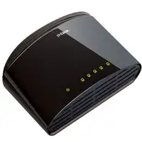 D-Link DES-1005D No administrado Fast Ethernet (10/100) Negro