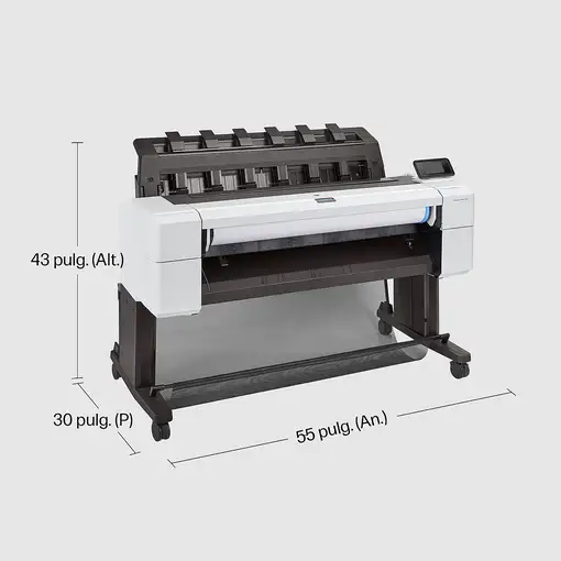 HP Designjet Impresora T1600 PostScript de 36 pulgadas