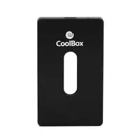 CoolBox SlimChase S-2533 Caja externa para unidad de estado sólido (SSD) Negro 2.5
