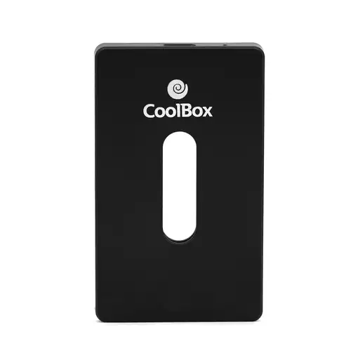 CoolBox SlimChase S-2533 Caja externa para unidad de estado sólido (SSD) Negro 2.5