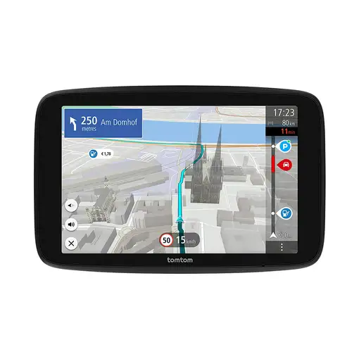 TomTom GO navegador Portátil/Fijo 17,8 cm (7") Pantalla táctil Negro