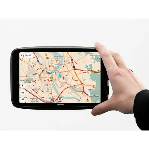 TomTom GO navegador Portátil/Fijo 17,8 cm (7") Pantalla táctil Negro