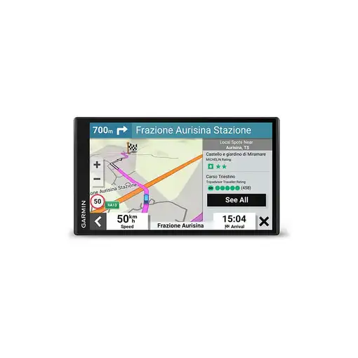 Garmin CamperVan navegador De mano 17,6 cm (6.95'') TFT Pantalla táctil 239,6 g Neg