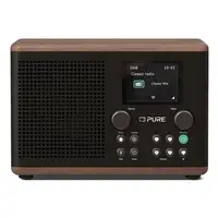 Pure Classic H4 Portátil Digital Negro, Madera