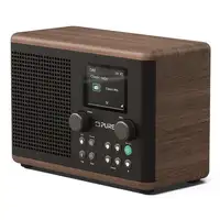 Pure Classic H4 Portátil Digital Negro, Madera