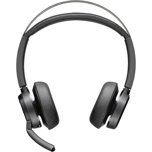 POLY Auriculares Voyager Focus 2 UC + Cable USB-A a USB-C + Soporte de carga POLY Auriculares Voyager Focus 2 UC + Cable USB-A a USB-C + Soporte de carga
