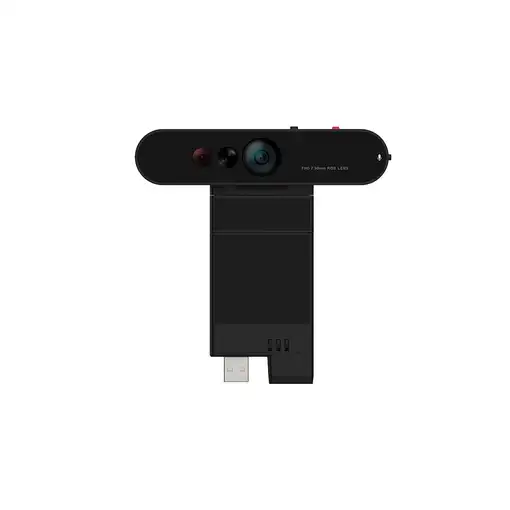 Lenovo ThinkVision MC60 (S) cámara web 1920 x 1080 Pixeles USB 2.0 Negro