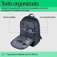 HP Mochila para portátil de 17 pulgadas Travel Plus 30L
