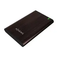 AISENS Caja Externa 2.5\ ASE-2525BWN 9.5 mm SATA A USB 3.0/USB 3.1 Gen1, Marron