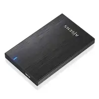 AISENS Caja externa 2.5\ ASE-2527B 9.5mm SATA a USB 3.0/USB3.1 Gen1, Negro