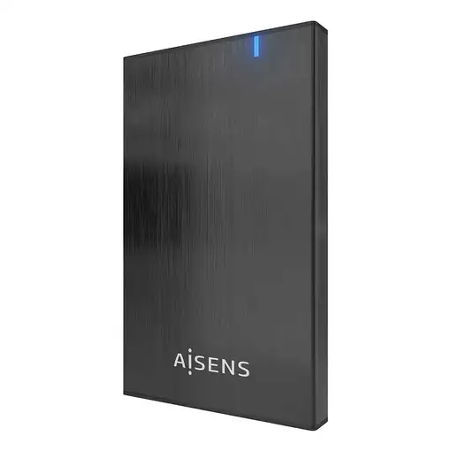 AISENS Caja externa 2.5\ ASE-2527B 9.5mm SATA a USB 3.0/USB3.1 Gen1, Negro