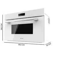 Cecotec Bolero Hexa MW703800 Glass White Blanco Microondas con grill Integrado 34