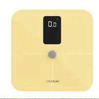 Cecotec Surface Precision 10400 Smart Healthy Vision Rectángulo Amarillo Báscula p