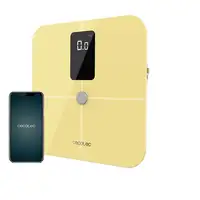 Cecotec Surface Precision 10400 Smart Healthy Vision Rectángulo Amarillo Báscula p