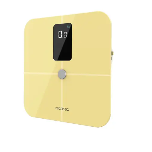 Cecotec Surface Precision 10400 Smart Healthy Vision Rectángulo Amarillo Báscula p